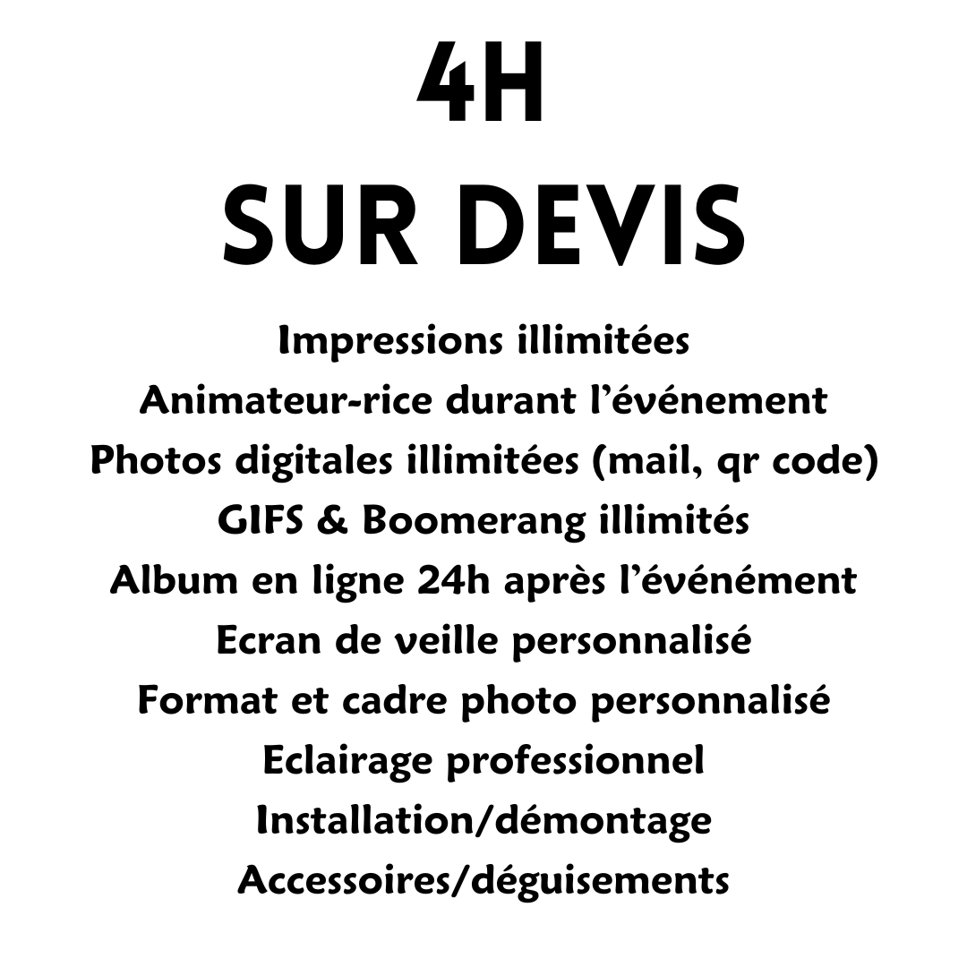 Pack Néon 4h